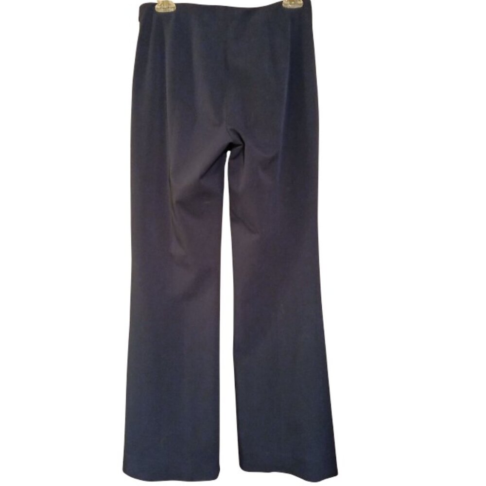 CASLON Dark Blue Wide Leg Dress Trousers Size 2 - Picture 4 of 9